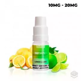 LEMON LIME BAR NIC SALTS 10ML VAPE