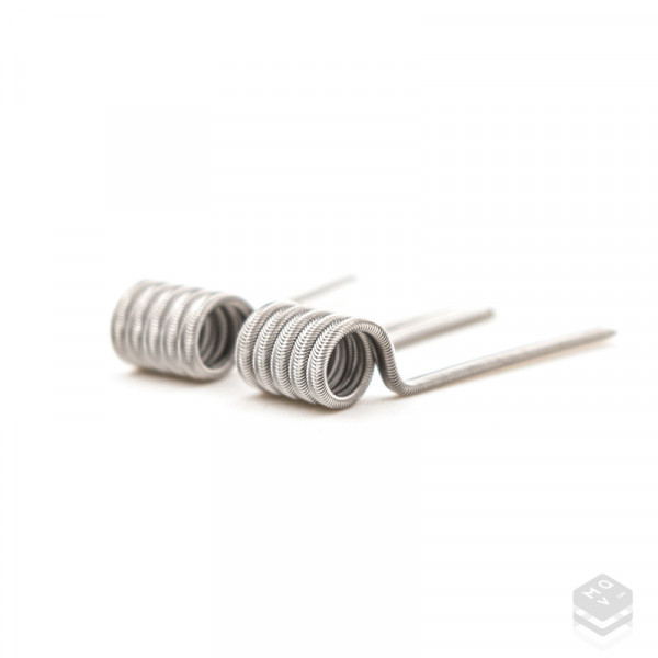 INVERTED DUAL TOBAL COILS NI80 0.14 OHM