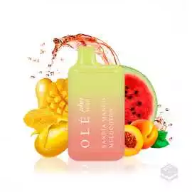 DISPOSABLE POD WITHOUT NICOTINE BUD VAPE OLE PLUS WATERMELON MANGO