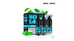 3 X 10ML NICOTINE SALT BOMBO ELIQUIDS SOLO SALTS MENTHOL ICE