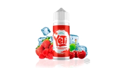 STRAWBERRY CHERRY RASPBERRY ICE YETI ELIQUIDS 100ML VAPE