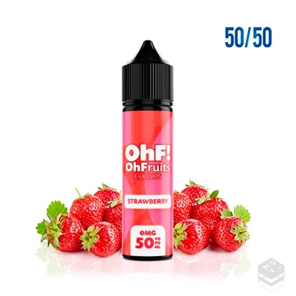 ELIQUID OHF FRUIT 50/50 STRAWBERRY 50ML