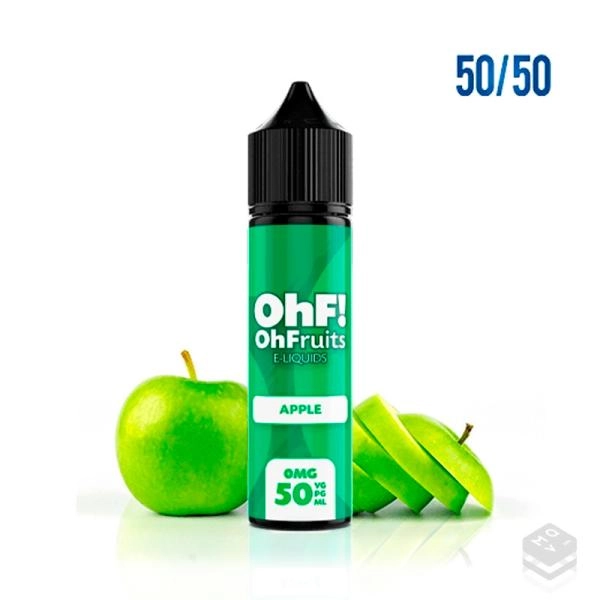 ELIQUID OHF FRUIT 50/50 APPLE 50ML