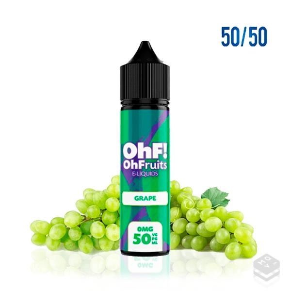 ELIQUID OHF FRUIT 50/50 GRAPE 50ML VAPE