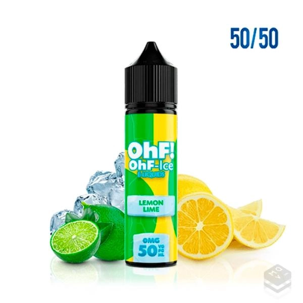 ELIQUID OHF ICE 50/50 LEMON LIME 50ML VAPE