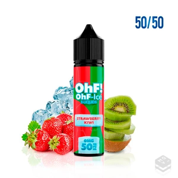 ELIQUID OHF ICE 50/50 STRAWBERRY KIWI 50ML VAPE