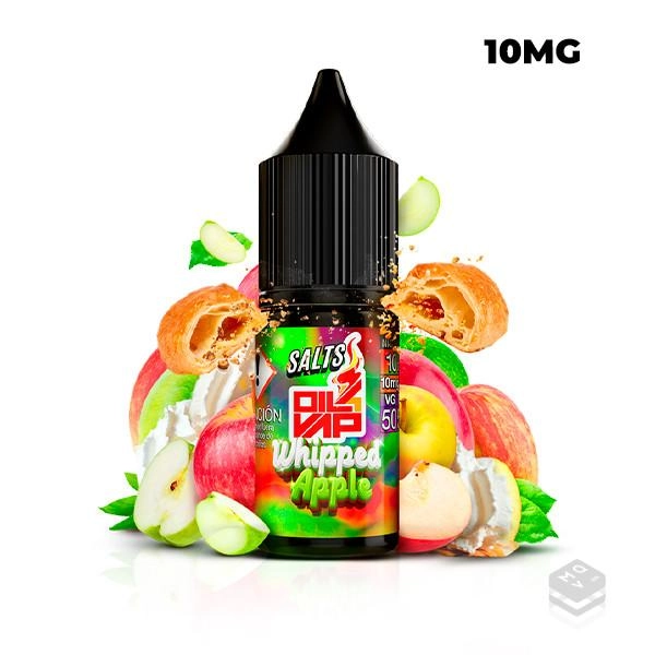 WHIPPED APPLE OIL4VAP SALTS 10ML VAPE NICOTINE SALTS