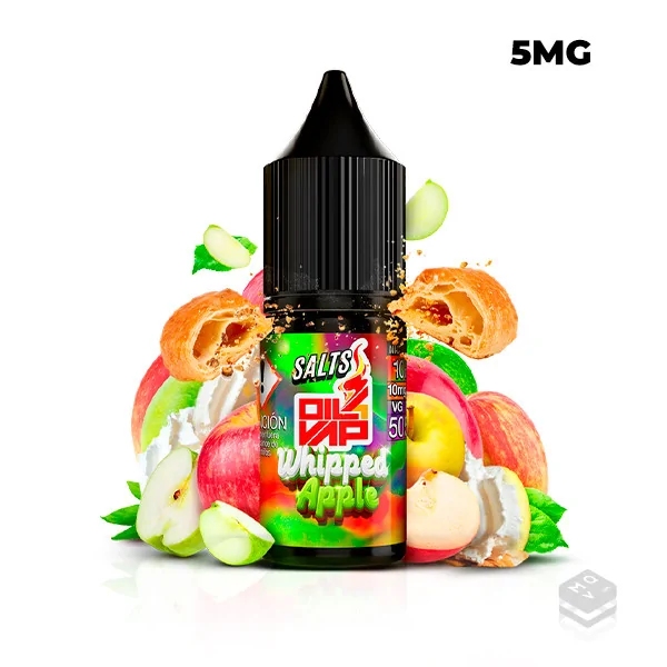 WHIPPED APPLE OIL4VAP SALTS 10ML VAPE NICOTINE SALTS
