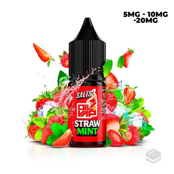 STRAWBERRY MINT OIL4VAP SALTS 10ML VAPE NICOTINE SALTS