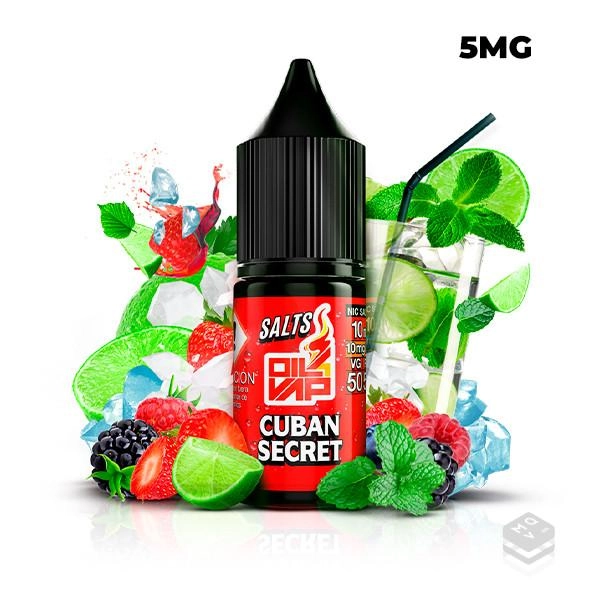 CUBAN SECRET OIL4VAP SALTS 10ML VAPE NICOTINE SALTS