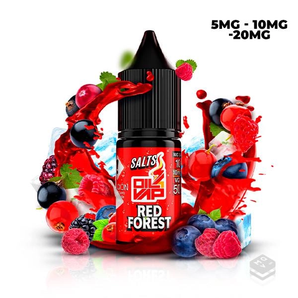 RED FOREST OIL4VAP SALTS 10ML VAPE NICOTINE SALTS