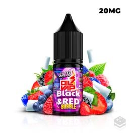 BLACK & RED BUBBLE OIL4VAP SALTS 10ML VAPE NICOTINE SALTS