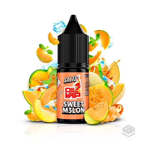 SALES DE NICOTINA SWEET MELON OIL4VAP SALTS 10ML