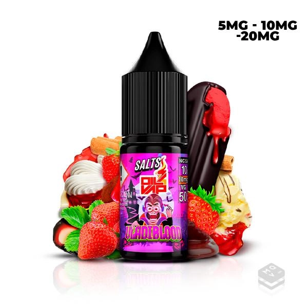 VLADIBLOOD OIL4VAP SALTS 10ML VAPE NICOTINE SALTS