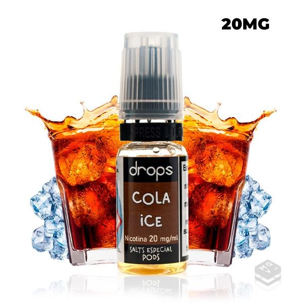 COMPRAR SALES DE NICOTINA COLA ICE DROPS SALTS NIC SALTS 10ML