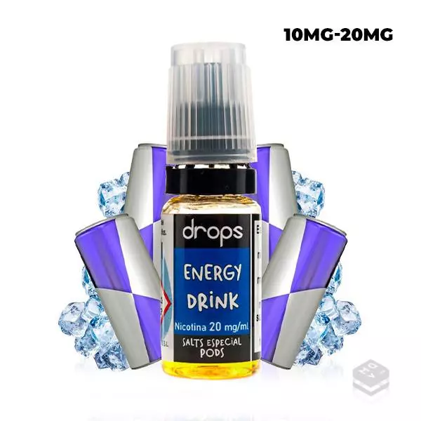 COMPRAR SALES DE NICOTINA ENERGY DRINK DROPS SALTS NIC SALTS 10ML