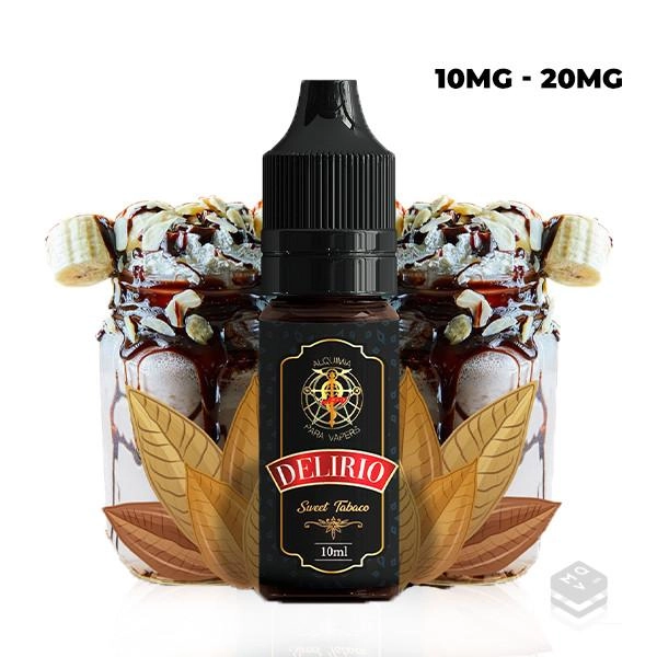 DELIRIO ALQUIMIA PARA VAPERS 10ML SALES DE NICOTINA