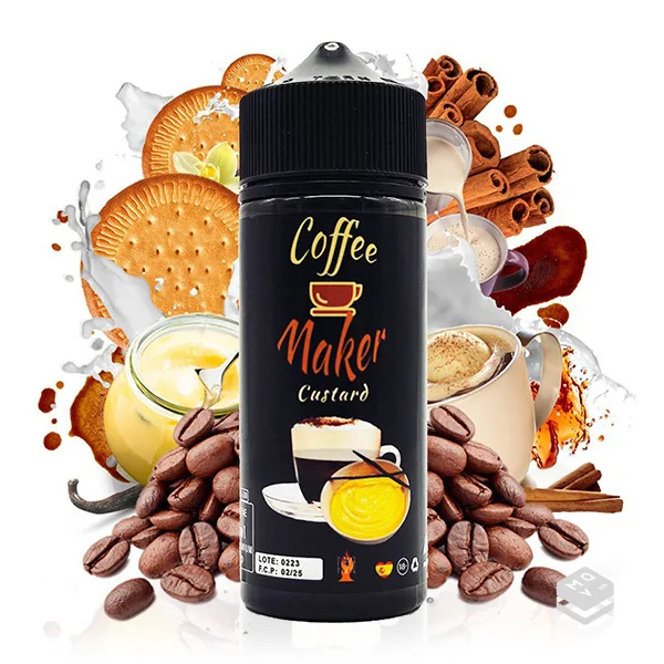 ELIQUID CUSTARD COFFEE MAKER 100ML VAPE