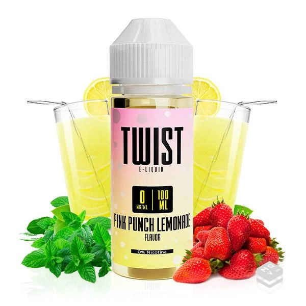 PINK PUNCH LEMONADE 100ML TWIST E-LIQUIDS VAPE