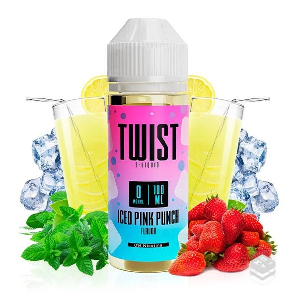 ICED PINK PUNCH 100ML TWIST E-LIQUIDS