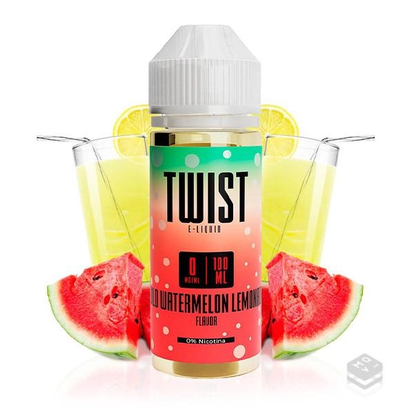 WILD WATERMELON LEMONADE 100ML TWIST E-LIQUIDS VAPE