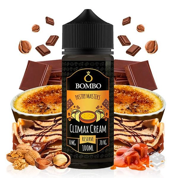 ELIQUID CLIMAX CREAM PASTRY MASTERS BOMBO 100ML VAPE