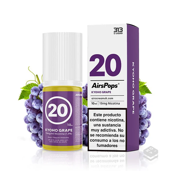NO.20 KYOHO GRAPE 10ML 313 NIC SALTS AIRSCREAM
