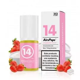 NO.14 STRAWBERRY YOGURT 10ML 313 NIC SALTS AIRSCREAM