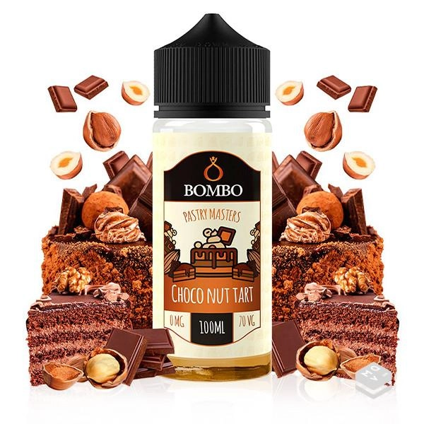 ELIQUID CHOCO NUT TART PASTRY MASTERS BOMBO 100ML VAPE