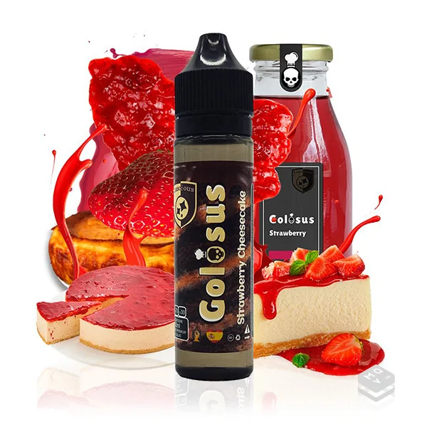 STRAWBERRY CHEESECAKE GOLOSUS 50ML VAPE