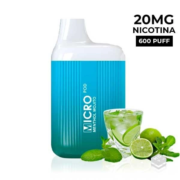 DISPOSABLE POD MENTHOL MOJITO MICRO POD