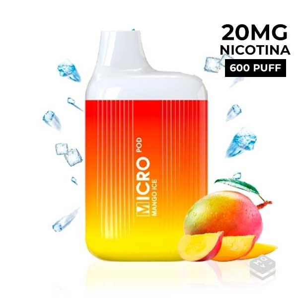 DISPOSABLE POD MANGO ICE MICRO POD