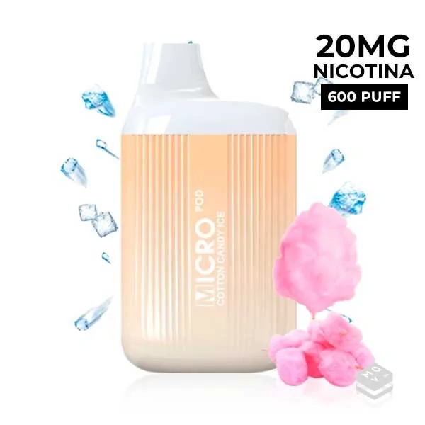 POD DESECHABLE COTTON CANDY ICE MICRO POD