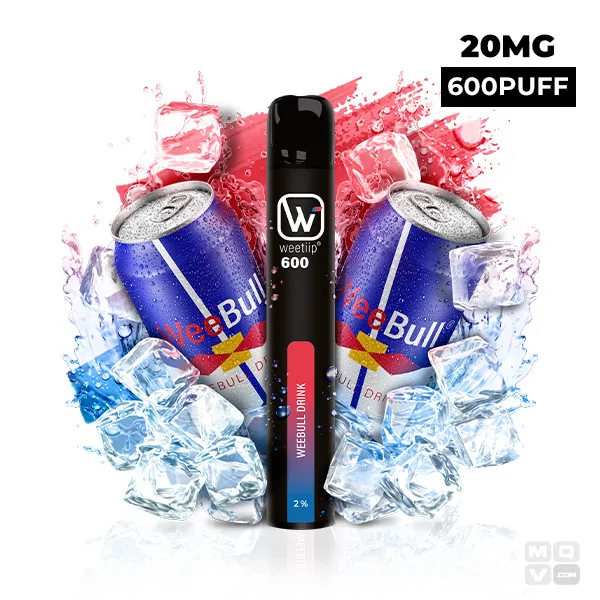 WEETIIP 600 WEEBULL DRINK VAPER 20MG DISPOSABLE VAPE