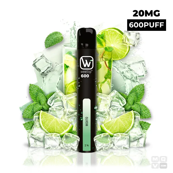 WEETIIP 600 MOJITO VAPER 20MG DISPOSABLE VAPE