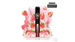 WEETIIP 600 STRAWBERRY SMOOTHIE VAPER 20MG DISPOSABLE VAPE