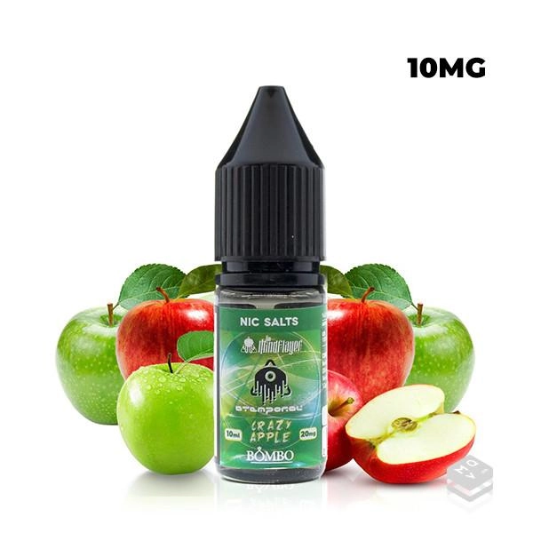 ATEMPORAL CRAZY APPLE THE MIND FLAYER & BOMBO 10ML VAPE NICOTINE SALTS