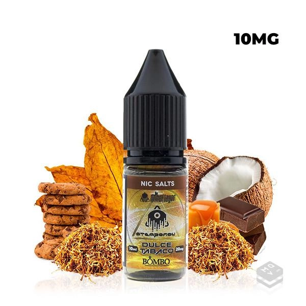 ATEMPORAL DULCE TABACO THE MIND FLAYER & BOMBO 10ML VAPE NICOTINE SALTS