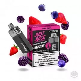 DISPOSABLE POD BERRY BURST JUST JUICE OXBAR REFILLABLE