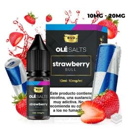 OLÉ SALTS STRAWBERRY BULL 10ML BY BUD VAPE OLÉ