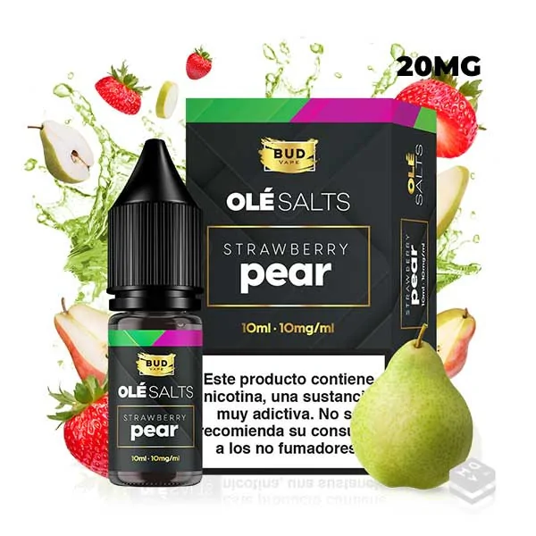 OLÉ SALTS STRAWBERRY PEAR 10ML BY BUD VAPE OLÉ