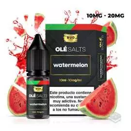 OLÉ SALTS WATERMELON 10ML BY BUD VAPE OLÉ