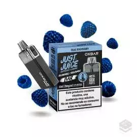 DISPOSABLE POD BLUE RASPBERRY JUST JUICE OXBAR REFILLABLE