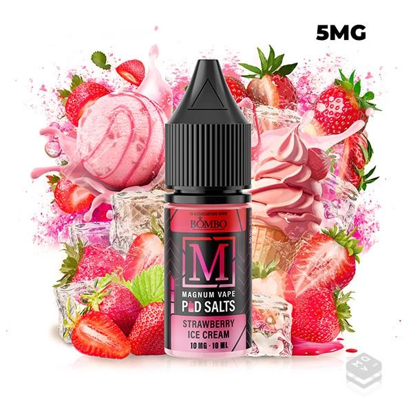 STRAWBERRY ICE CREAM MAGNUM VAPE 10ML VAPE NICOTINE SALTS