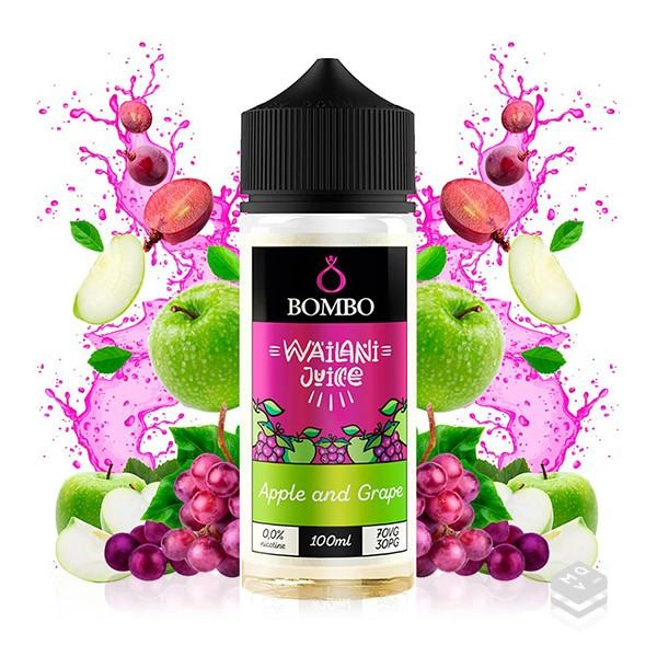 APPLE & GRAPE WAILANI JUICE BY BOMBO 100ML ELIQUID