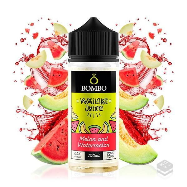 ELIQUID MELON WATERMELON WAILANI JUICE BY BOMBO ELIQUIDS 100ML VAPE