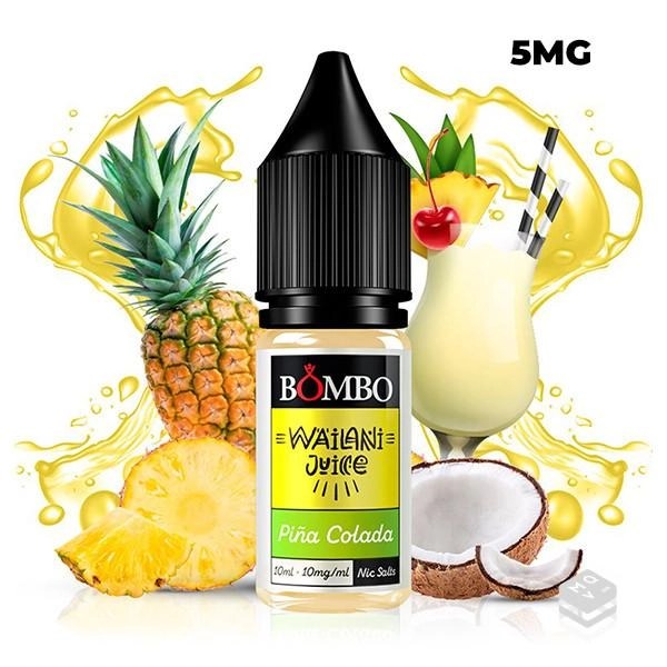 PIÑA COLADA WAILANI JUICE BY BOMBO E LIQUID 10ML VAPE NICOTINE SALT