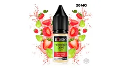 STRAWBERRY AND PEAR JUICE BY BOMBO E LIQUID 10ML VAPE NICOTINE SALT