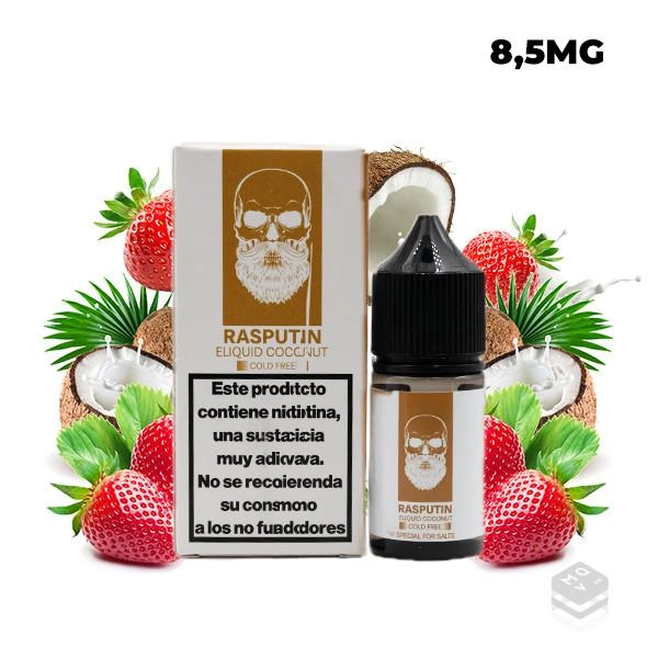 SALES DE NICOTINA RASPUTIN COCONUT COLD FREE DARUMA PACK 22ML