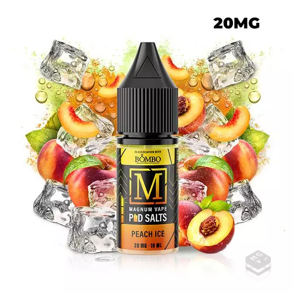 MAGNUM POD SALTS PEACH ICE 10ML